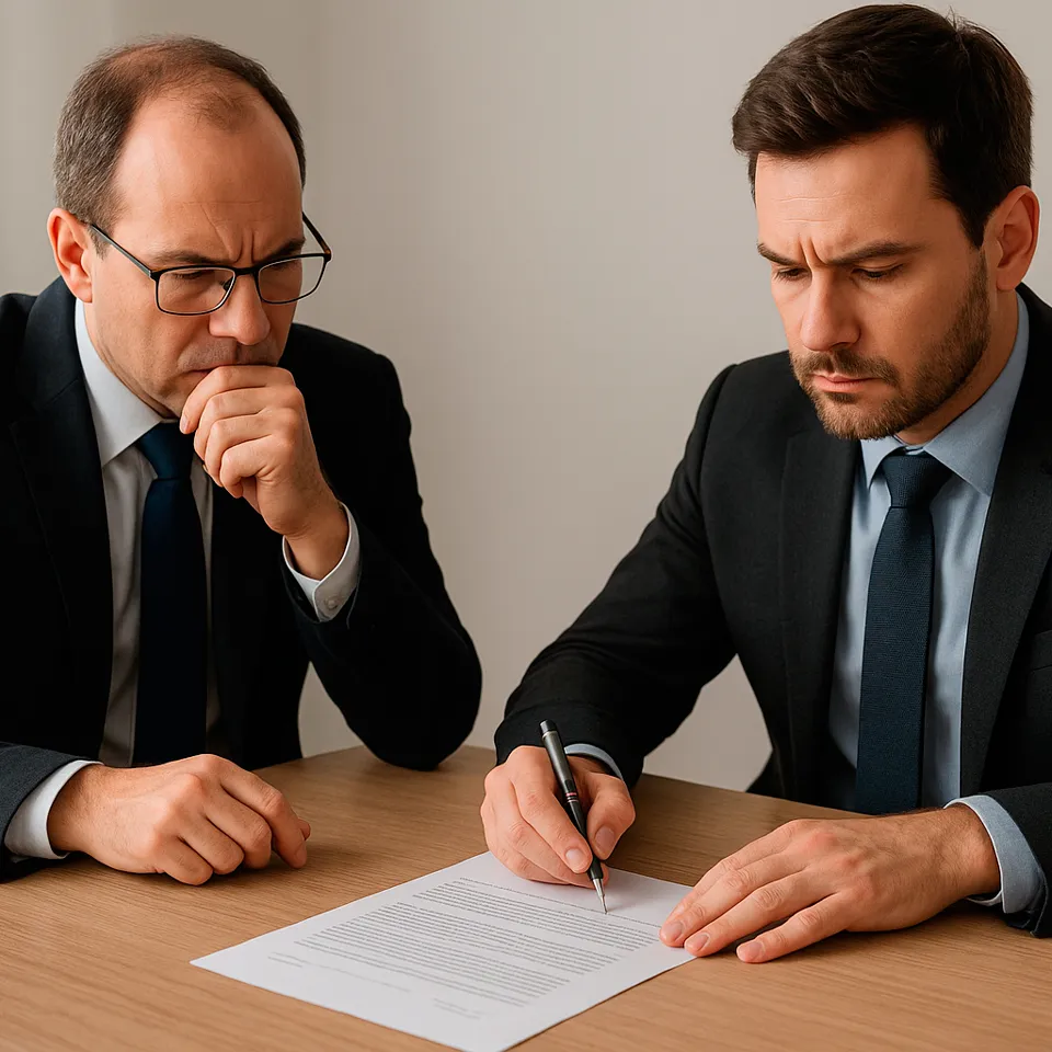 Acta de conformidad en inspección fiscal 2025